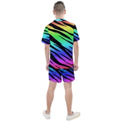 Men s Mesh T-Shirt and Shorts Set 