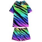 Rainbow Tiger Kids  Swim Tee and Shorts Set