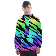 Men s Front Pocket Pullover Windbreaker 