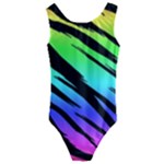 Rainbow Tiger Kids  Cut-Out Back One Piece Swimsuit
