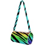 Rainbow Tiger Mini Cylinder Bag