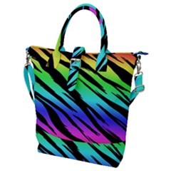 Buckle Top Tote Bag 