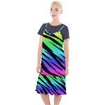 Rainbow Tiger Camis Fishtail Dress