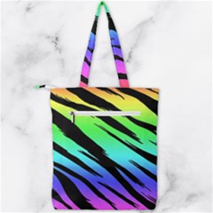 Double Zip Up Tote Bag 