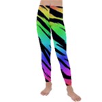 Rainbow Tiger Kids  Lightweight Velour Leggings
