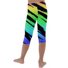Kids  Lightweight Velour Capri Leggings  
