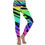 Rainbow Tiger Kids  Lightweight Velour Classic Yoga Leggings