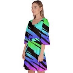 Velour Kimono Dress 