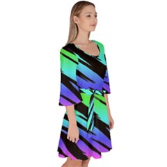 Velour Kimono Dress 