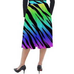 Classic Velour Midi Skirt  