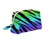 Rainbow Tiger Wristlet Pouch Bag (Medium)