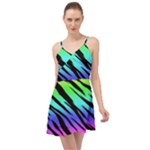 Rainbow Tiger Summer Time Chiffon Dress