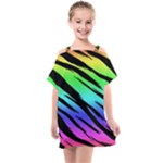 Rainbow Tiger Kids  One Piece Chiffon Dress