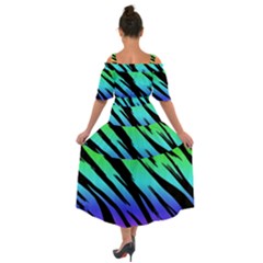 Shoulder Straps Boho Maxi Dress  