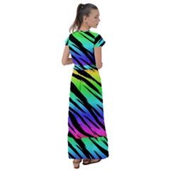 Flutter Sleeve Maxi Dress 