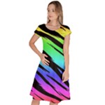 Rainbow Tiger Classic Short Sleeve Dress