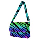 Rainbow Tiger Full Print Messenger Bag (M)
