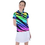 Rainbow Tiger Women s Polo Tee