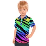 Rainbow Tiger Kids  Polo Tee