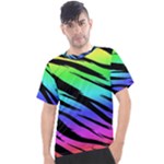 Rainbow Tiger Men s Sport Top