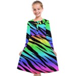 Rainbow Tiger Kids  Midi Sailor Dress