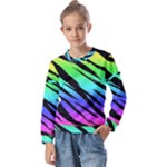 Rainbow Tiger Kids  Long Sleeve Tee with Frill 