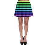Rainbow Stripes Skater Skirt