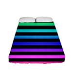 Rainbow Stripes Fitted Sheet (Full/ Double Size)