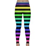 Rainbow Stripes Classic Yoga Leggings