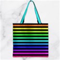 Zipper Grocery Tote Bag 