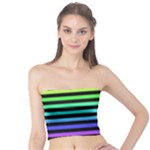 Rainbow Stripes Tube Top
