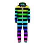 Rainbow Stripes Hooded Jumpsuit (Kids)