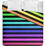 Rainbow Stripes Duvet Cover Double Side (King Size)