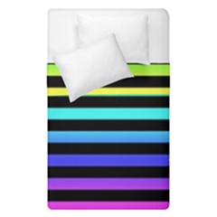 Rainbow Stripes Duvet Cover Double Side (Single Size) from ArtsNow.com