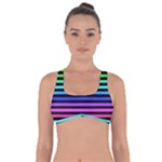 Rainbow Stripes Got No Strings Sports Bra