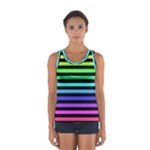 Rainbow Stripes Sport Tank Top 