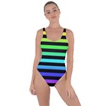 Rainbow Stripes Bring Sexy Back Swimsuit