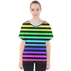 V-Neck Dolman Drape Top 