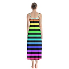 Button Up Chiffon Maxi Dress 
