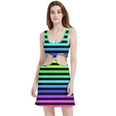 Velour Cutout Dress 