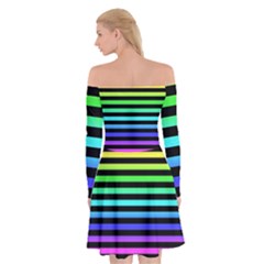 Off Shoulder Skater Dress 