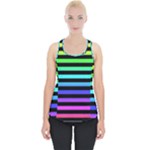 Rainbow Stripes Piece Up Tank Top