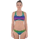Cross Back Hipster Bikini Set 