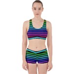 Rainbow Stripes Work It Out Gym Set