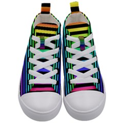 Kids  Mid-Top Canvas Sneakers 
