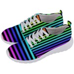 Rainbow Stripes Men s Lightweight Sports Shoes