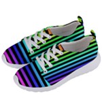 Rainbow Stripes Women s Lightweight Sports Shoes