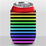 Rainbow Stripes Can Holder