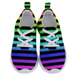 Rainbow Stripes Running Shoes