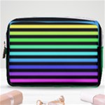 Rainbow Stripes Make Up Pouch (Medium)